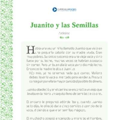 Juanito y las semillas mágicas