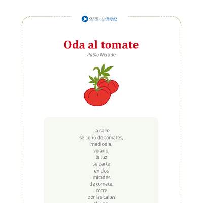 Oda al tomate