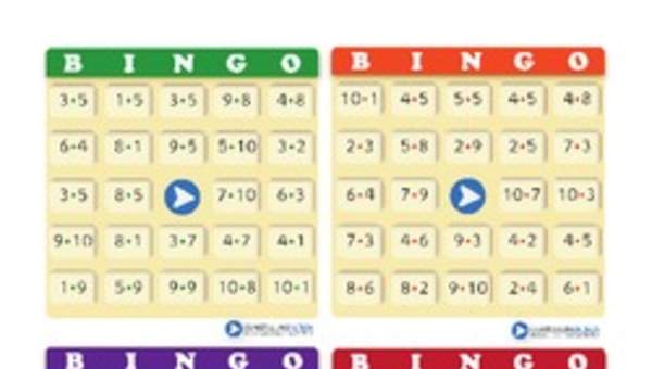 Bingo usando multiplicaciones (VI)