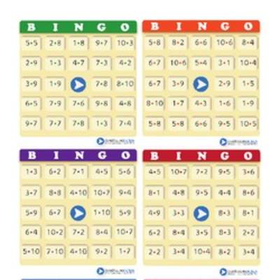 Bingo usando multiplicaciones (VIII)