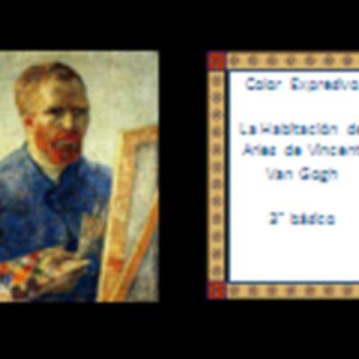 Color Expresivo: La habitación e Vincent van Gogh en Arlés.