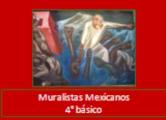 Muralistas mexicanos