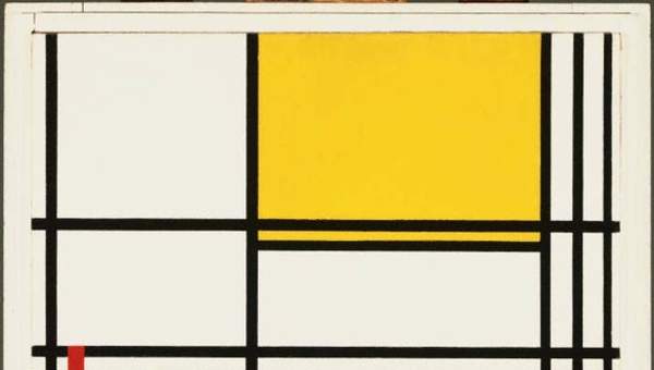 Composición de Piet Mondrian