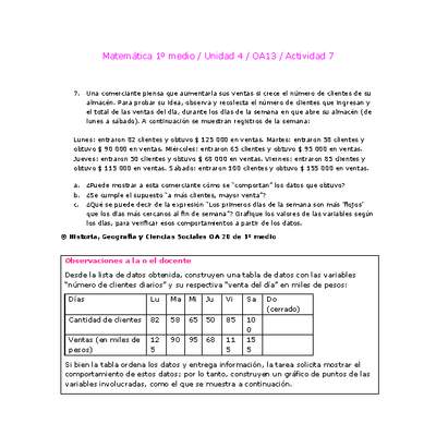Matemática 1 medio-Unidad 4-OA13-Actividad 7