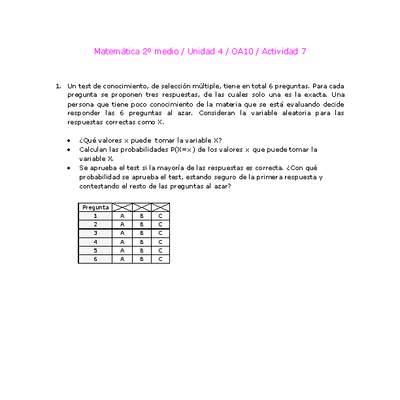 Matemática 2 medio-Unidad 4-OA10-Actividad 7