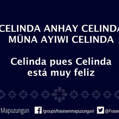 Celinda, canto tradicional Mapuche